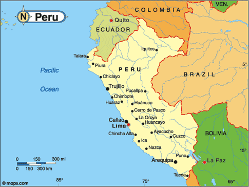 Peru Map