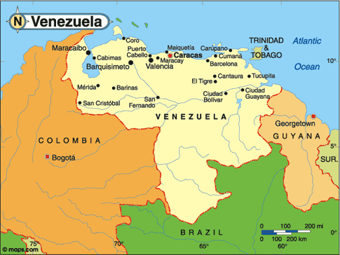 Venezuela Map