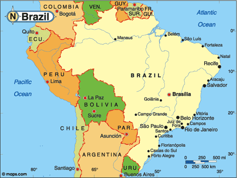 Brazil Map