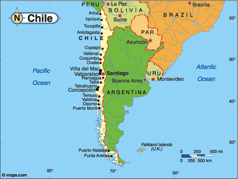 Chile Map