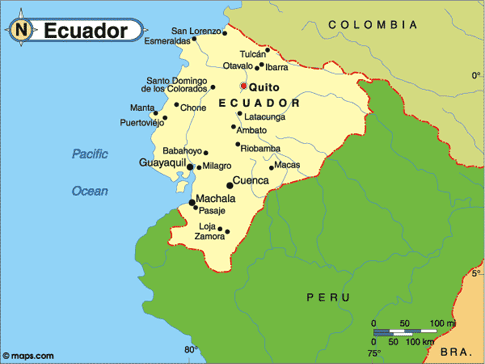 Ecuador Map